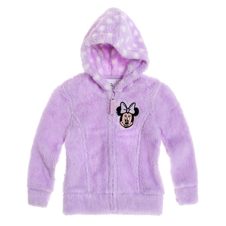 Lila Minnie Mouse plüss pulóver, LamaLoLi