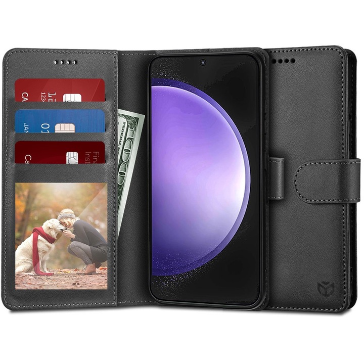 Калъф за Xiaomi Redmi Note 13 Pro 5G / Poco X6 Techsuit Diary Book Черен