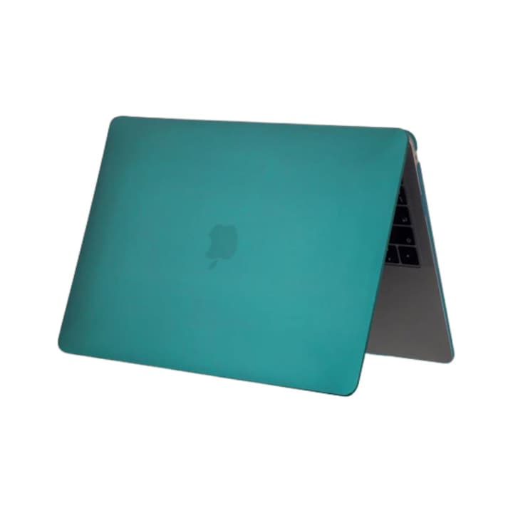 Carcasa de protectie, Compatibila cu Macbook 14.2" Pro, Ultra-Slim, Verde Mat