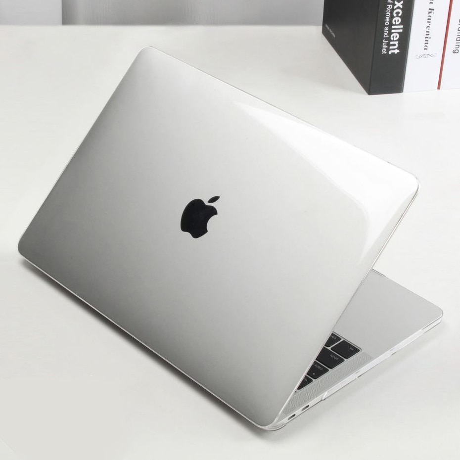 Carcasa de protectie, Compatibila cu Macbook Air 13,6" M2, Ultra-subtire, Transparent