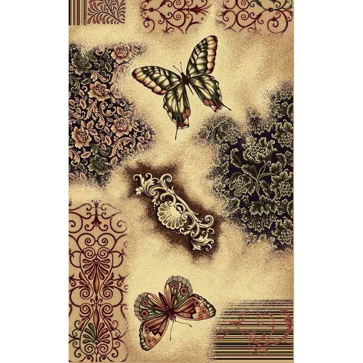 Covor Modern, Home Vista, Lotos 1607, Crem / Bej, 150x230 cm