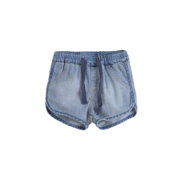 Újszerű csíkos rövidnadrág