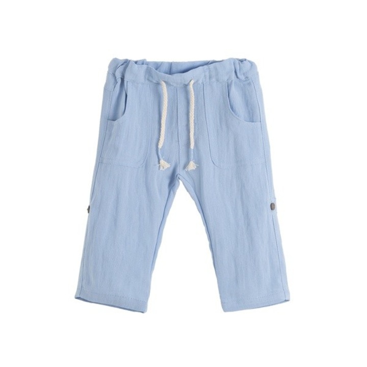 Újszerű kék vászon nadrág