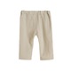 Bézs Newness vászon nadrág