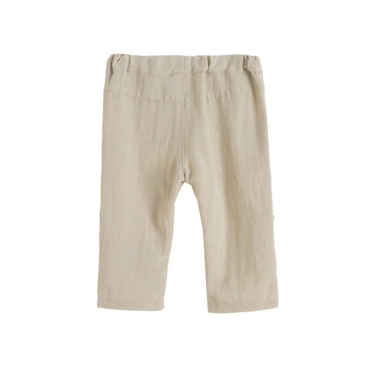 Bézs Newness vászon nadrág