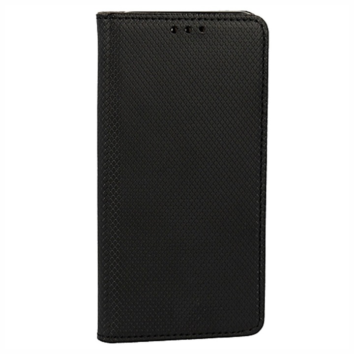 Калъф за Samsung Galaxy A55, Тип книга, черен, Flip Case, BzStore
