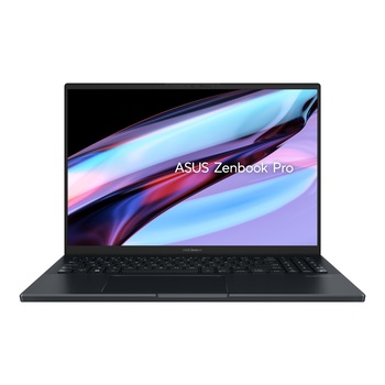 Laptop Asus Zenbook Pro 16 UX6601Z, 16 inch WQXGA 165HZ, Intel Core i7-12650H, 32 GB RAM, 1 TB SSD, Nvidia GeForce RTX 3070Ti 8GB, Windows 11 Home, Tech Black Laptop Asus Zenbook Pro 16 UX6601Z, 16 inch WQXGA 165HZ, Intel Core i7-12650H, 32 GB RAM, 1 TB SSD, Nvidia GeForce RTX 3070Ti 8GB, Windows 11 Home, Tech Black