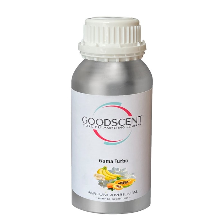 Esenta Premium Good Scent, 500 ml, aroma Guma Turbo, pentru aparate de parfumare prin nebulizare
