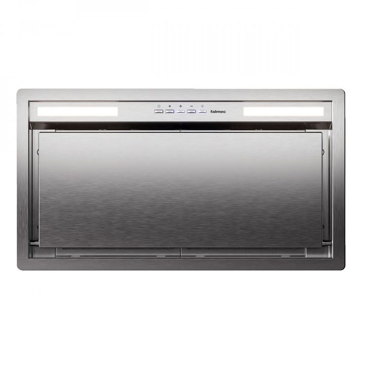 Hota Incorporabila FALMEC GRUPPO INCASSO PLUS Green Tech 50, Motor 800 mc/h, Clasa energetica A+, Aspiratie perimetrala, Sistem de comunicare wireless intre plita si hota Falmec, Fabricatie Italia, Dynamic LED, Timer
