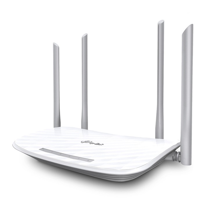 Router Wireless TP-LINK Archer C50, Dual Band, 1200Mbps, 4 antene externe, 229.87x144.19x36.85mm