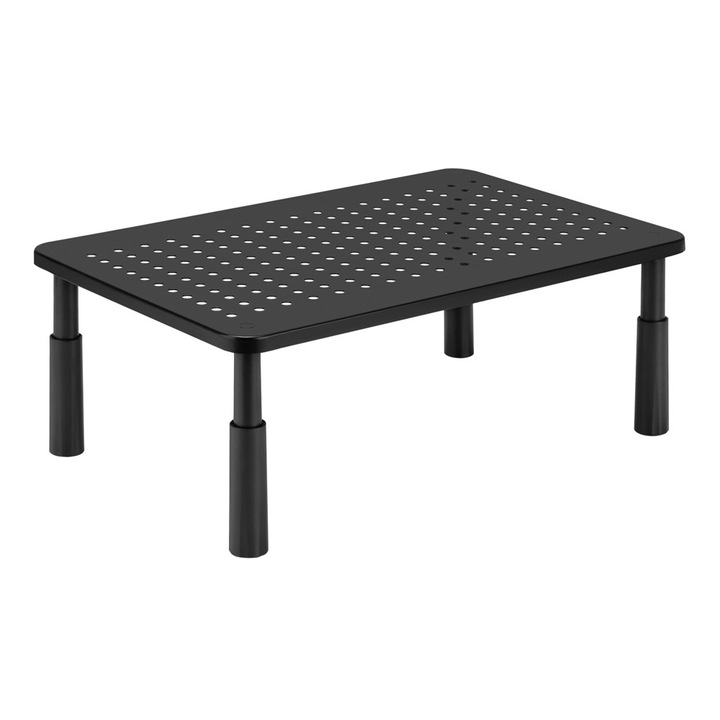 Stand pentru monitor/laptop, Brateck, Otel, 13"-32", Maxim 20 kg, 370 x 235 x 140mm, Negru