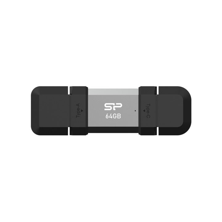 USB-memória Silicon Power Mobile C51 USB 64GB Type-A és USB Type-C (USB 3.2 Gen 1)