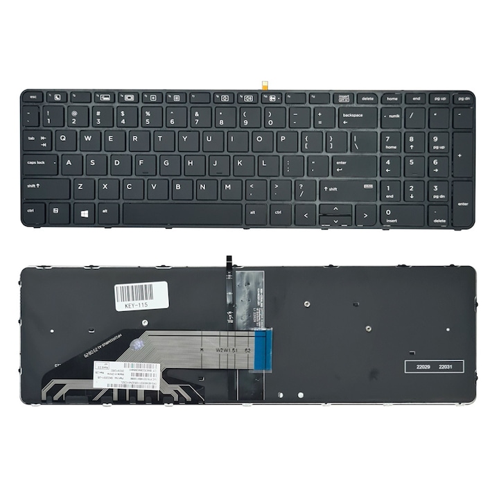Tastatura pentru Sony Vaio SVE15113EG, SVE15113EGB, SVE15113EN, SVE15113ENB, SVE15113FDB, SVE15113FDP, SVE15113FDW, SVE15113FJW, SVE15114FJB, SVE15114FJP, SVE15114FJW