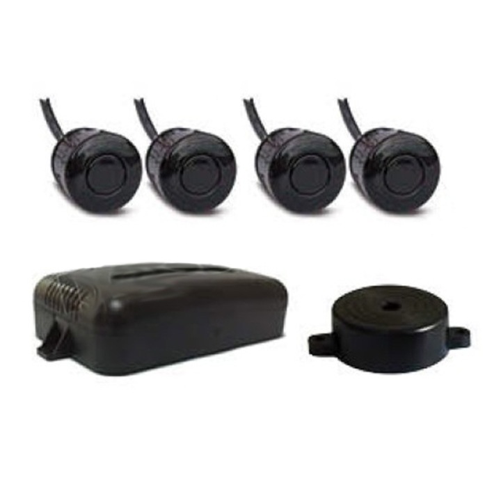 Sistem de parcare Simoni Racing, 4 senzori, cu buzzer, negru