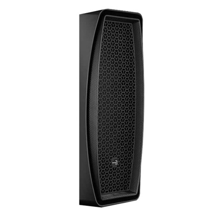 Преден панел, Aerocool за кутия CYLON-MINI-WH, RGB LED, USB 3.0, 2x3.5mm, бял
