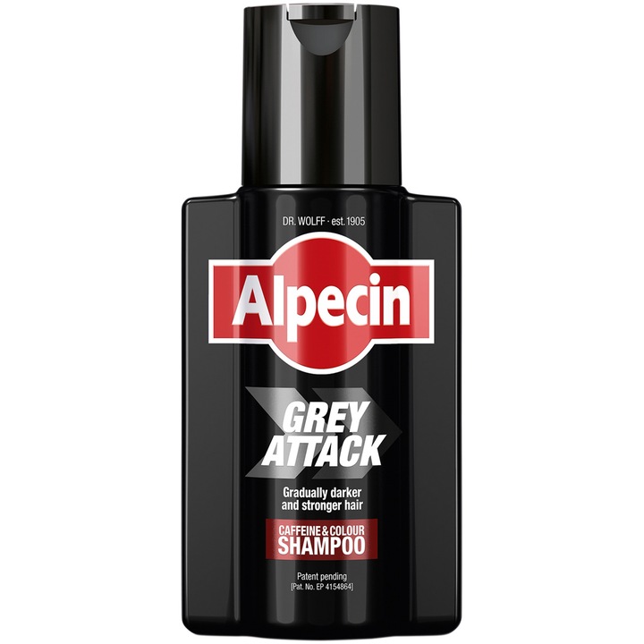 Koffeines sampon ősz hajra Alpecin Gray Attack 200 ml
