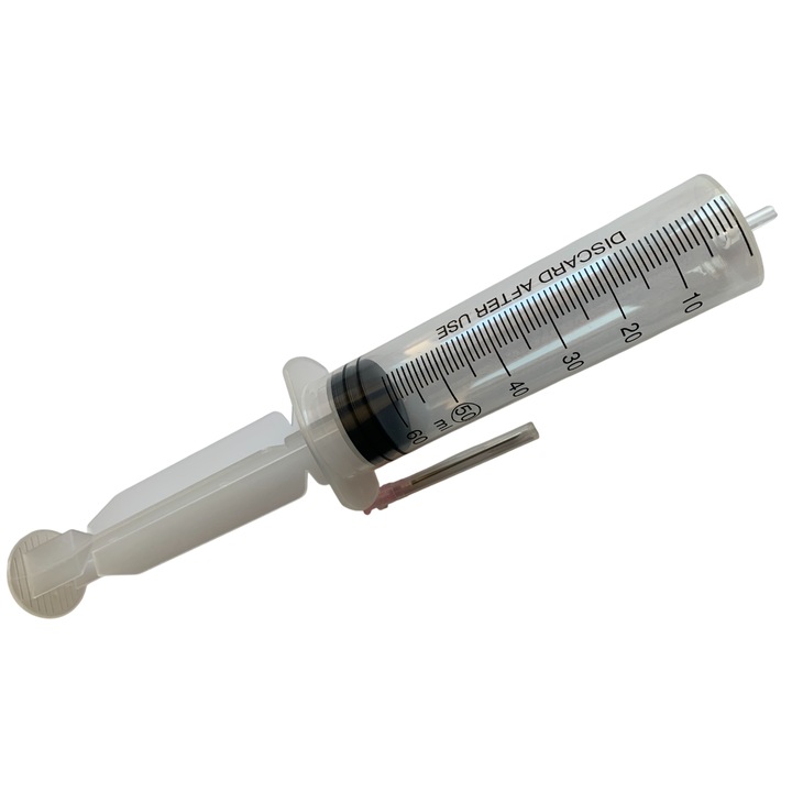 Set 25 seringi sterile, cu conexiune slip, 50/60 ml, cu ac 1.2x40mm