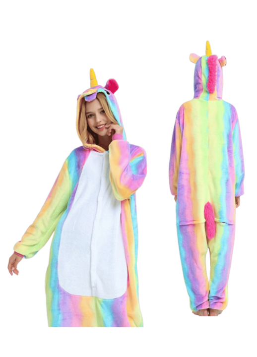 Kigurumi Onesie, Unicorn Galben