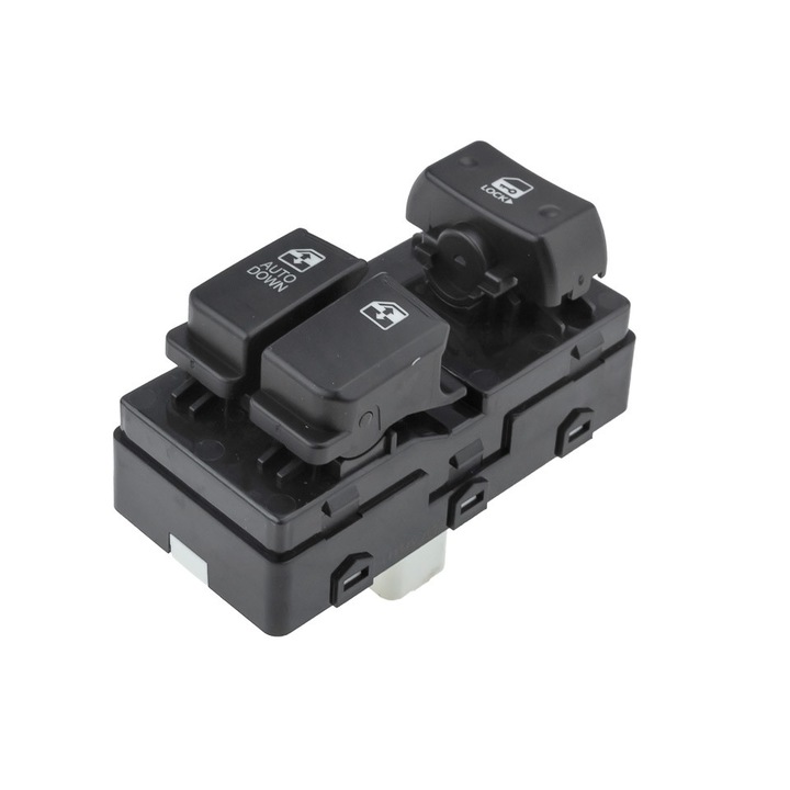 Ablakemelő kapcsoló, NTY H1, 11 érintkezős, fekete