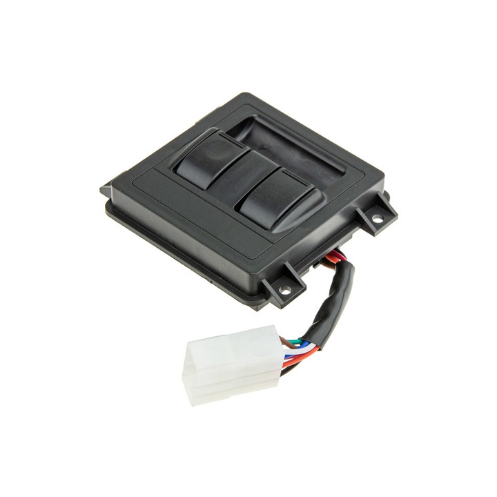 Ablakkapcsoló, NTY, Mitsubishi L300-hoz, 7 tűs, fekete