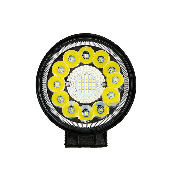 Lampa de lucru M-Tech, LED 33x1W, 33W, 6000K, 2590lm, 112x112x45mm