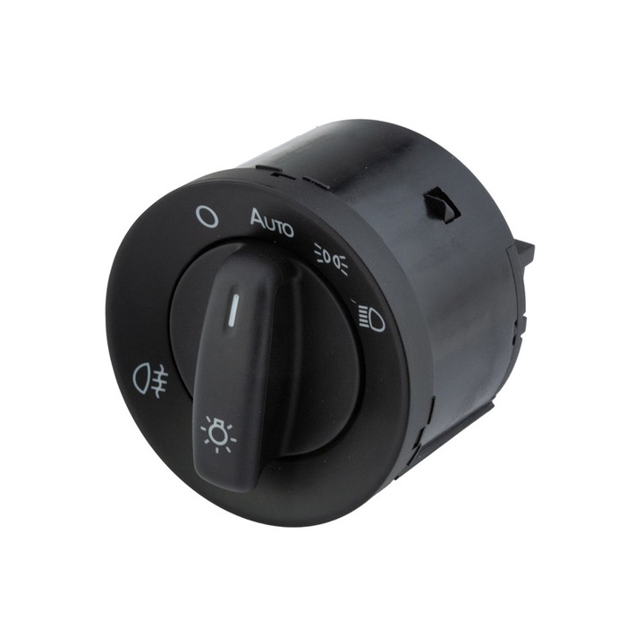 Autó elektromos ablakemelő kapcsoló, NTY, PVC, Kompatibilis VW CADDY 2004+ / EOS 2006+ / GOLF 6 2007+ / JETTA 2006+, Fekete