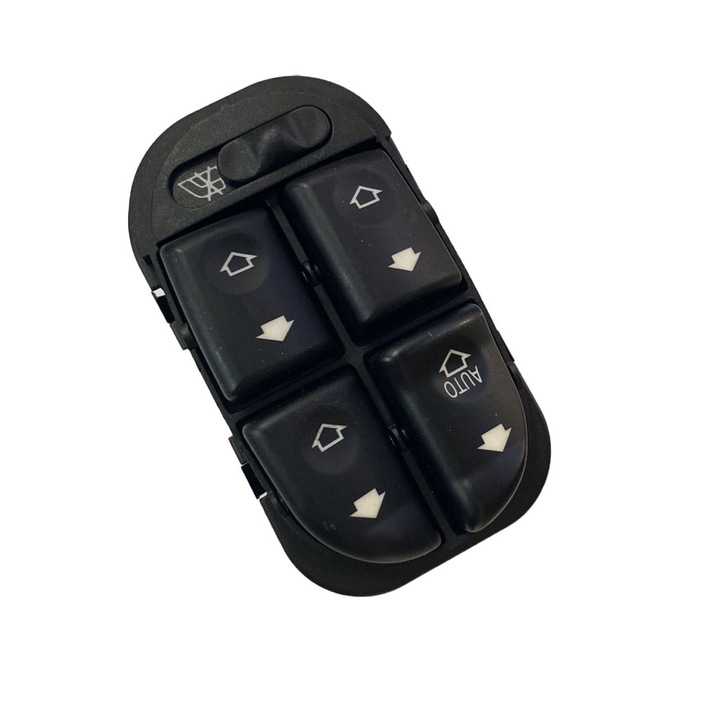 Comutator geam electric auto, NTY, PVC, Compatibil cu FORD MONDEO 1997-2001, Negru