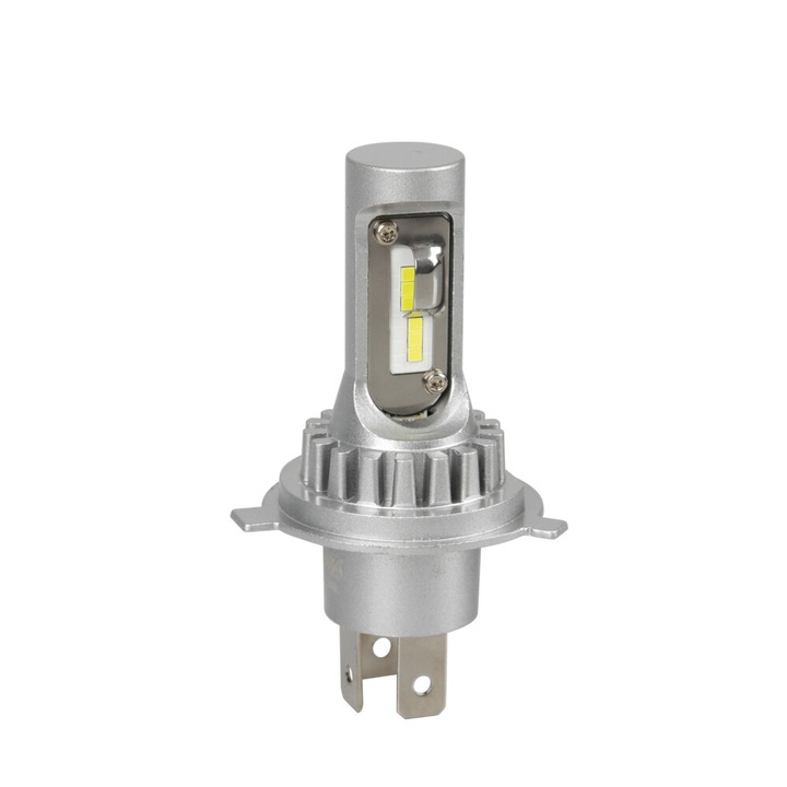 Bec LED auto, Lampa, Metal, 6500K, 2000lm, 12V/24V, Argintiu