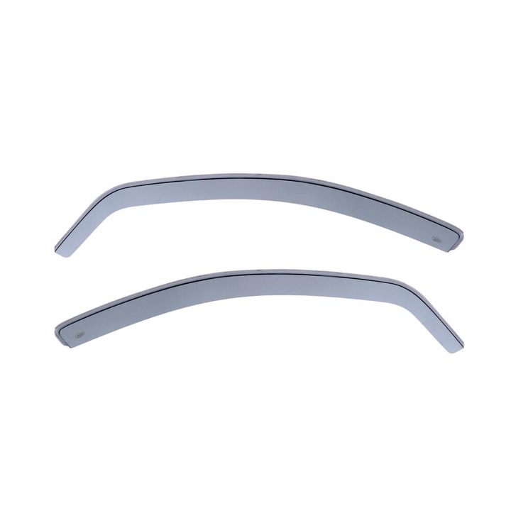 Set deflectoare Auto DGA, Compatibil DACIA DUSTER/SANDERO, Plexiglas, Protectie UV, 2 buc.