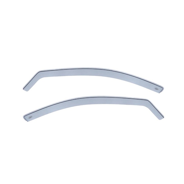 Set 2 paravanturi auto DGA pentru VOLVO S60 4D 2000+, plexiglas curbat, protectie UV