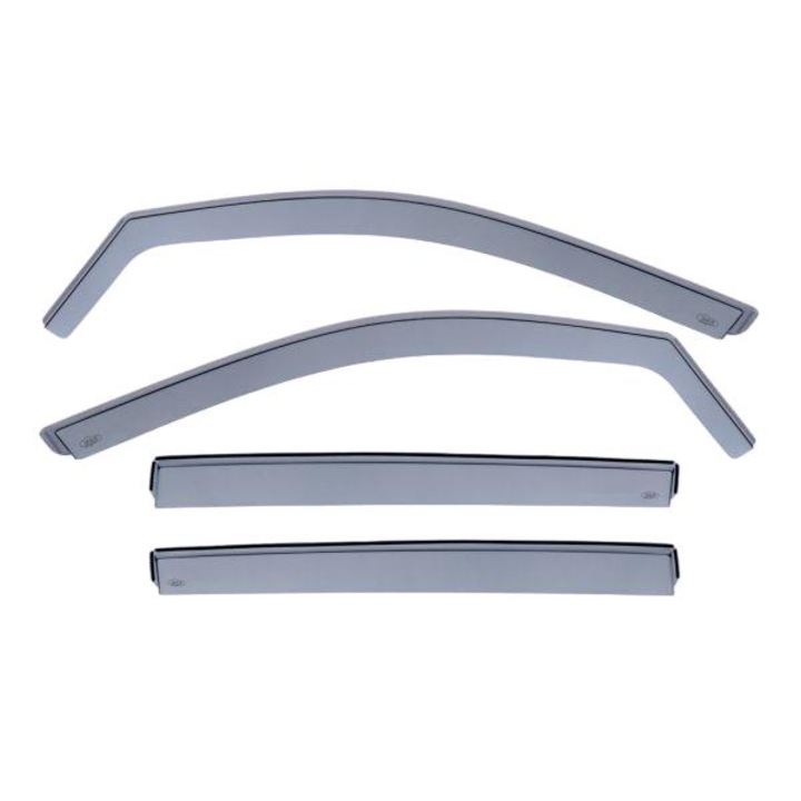 Set deflectoare DGA pentru Ford Fiesta 5D (2008-2017), Plexiglas cu protecție UV, 4 buc.