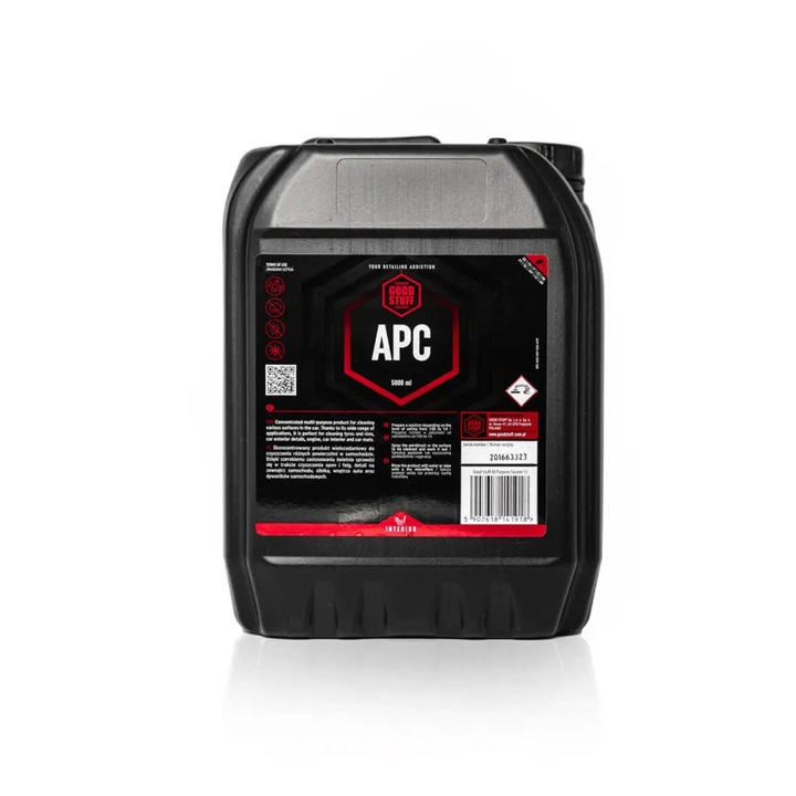 Produs de curatare auto Good Stuff APC, concentrat, pentru diverse suprafete, 5L