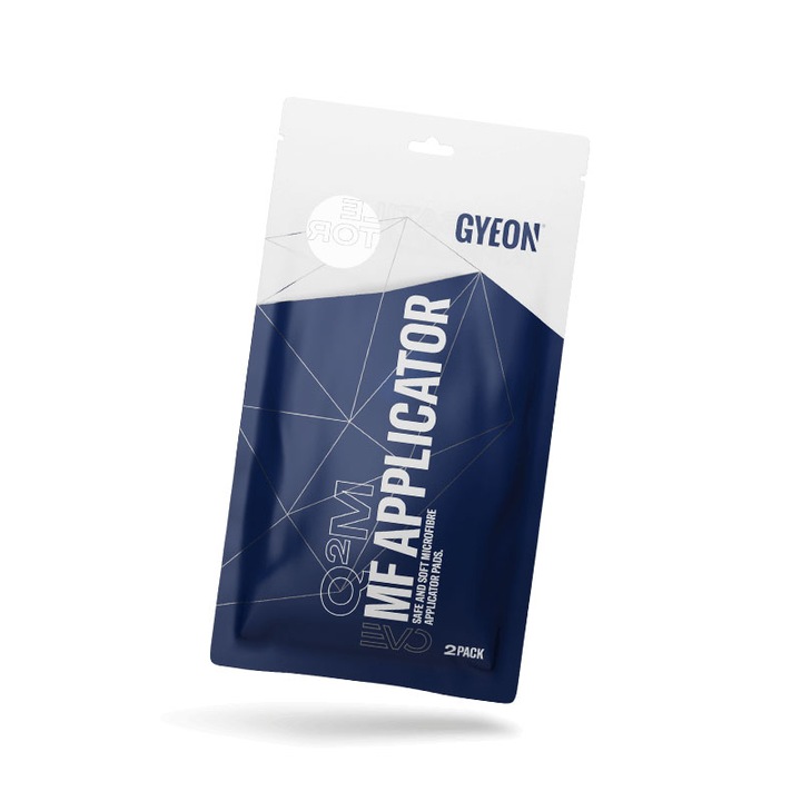 Set 2 aplicatoare ceara, Gyeon, Microfibra, Applicator EVO, 120 x 95 x 25 mm
