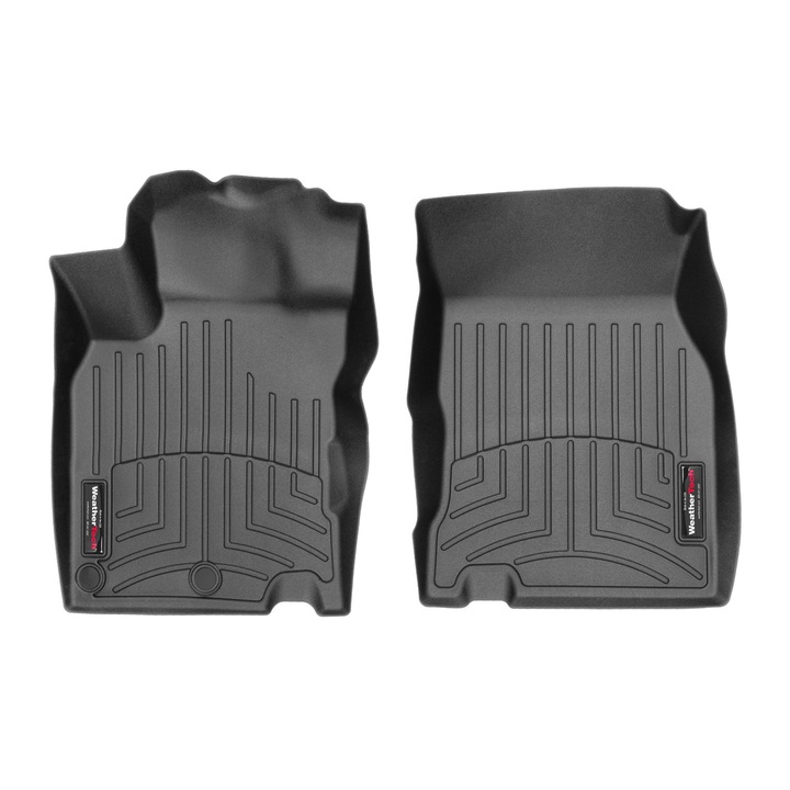 Set 2 covorase auto WeatherTech, compatibile Nissan Qashqai J11 2014-2020, negru
