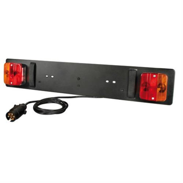 Bara Remorca cu lumini 12V 78x14cm, cablu 2m, 7 pini, Lampa