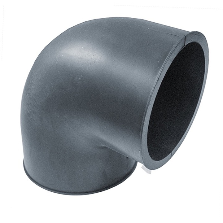 Cuplaj auto cu unghi 90 grade, Simoni Racing, Cauciuc, Negru