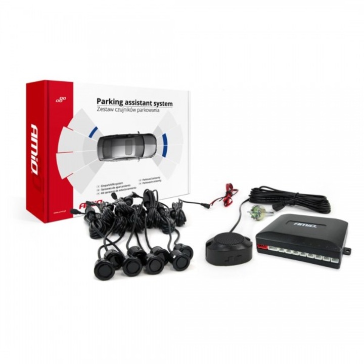 Sistem parcare 12V AMIO 8 senzori