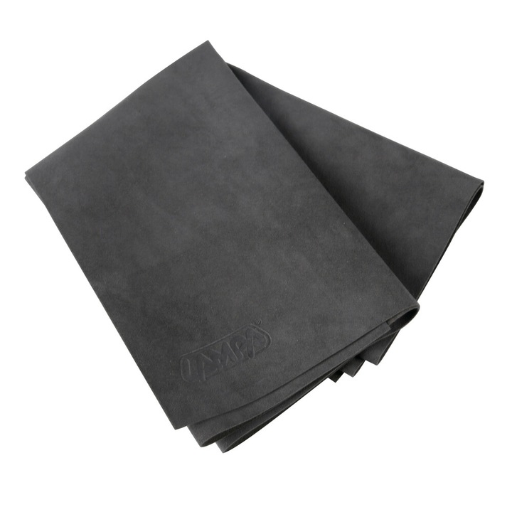 Laveta microfibra auto Lampa ZUMA, absorbtie ridicata, gri inchis, 40x60cm, set 1 bucata