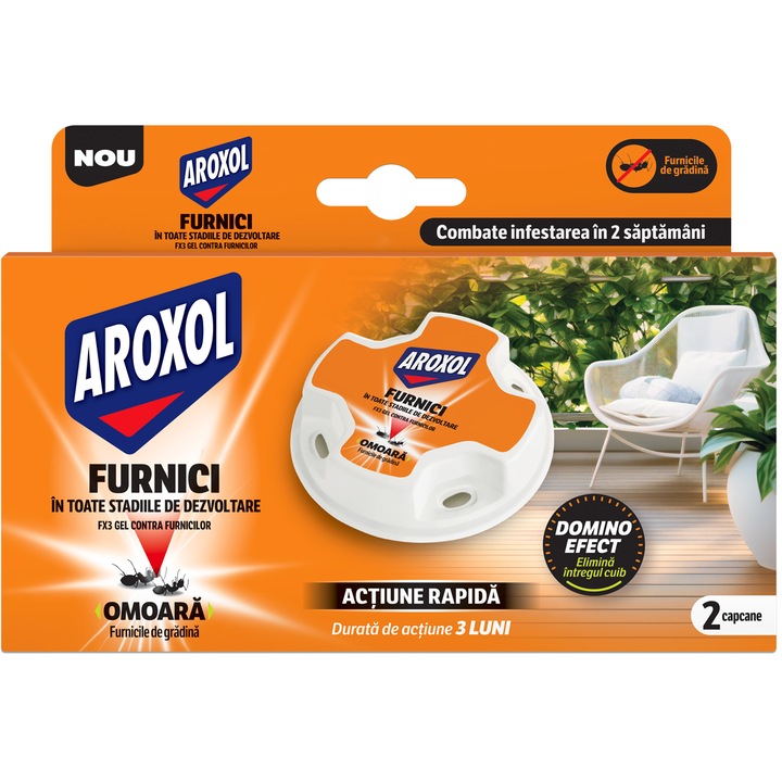 Гел капан против мравки Aroxol, 2 броя