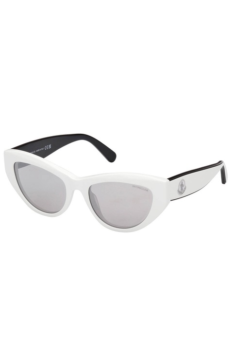 Дамски слънчеви очила, MONCLER, 100% PANTOGRAFATO, бели, UNI, ML0258S