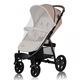 Lionelo Annet Plus babakocsi, állítható, többfunkciós, bézs színű teherbírás 0-22 kg