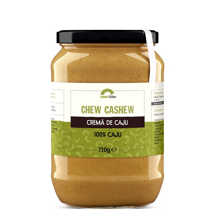 Crema de caju tartinabila, Chew Cashew, 720g