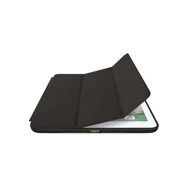 Husa protectie tip flip pentru Air 4/5 (2020/2022) pentru Pro 2018, Ecran 11 inch, Carte, Negru