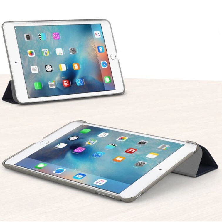 Husa protectie tip flip pentru iPad Mini 6/7, Model Carte, Negru