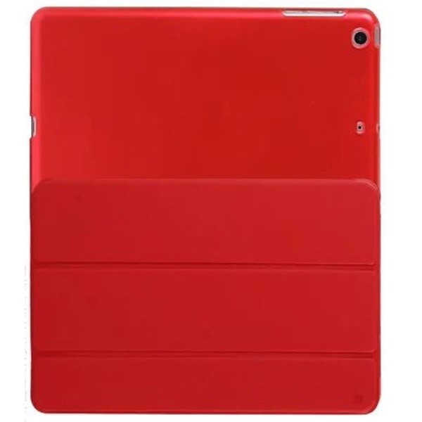 Husa protectie tip flip, iPad 5/6, 9.7 inch, Model Carte, Rosu