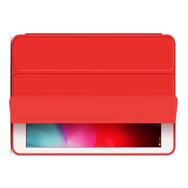 Husa protectie tip flip, iPad 5/6, 9.7 inch, Model Carte, Rosu