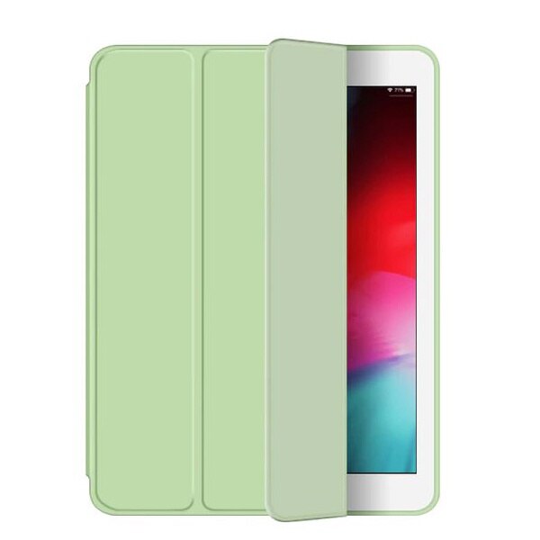 Husa protectie tip flip pentru iPad Mini 6/7, Model Carte, Verde Fistic