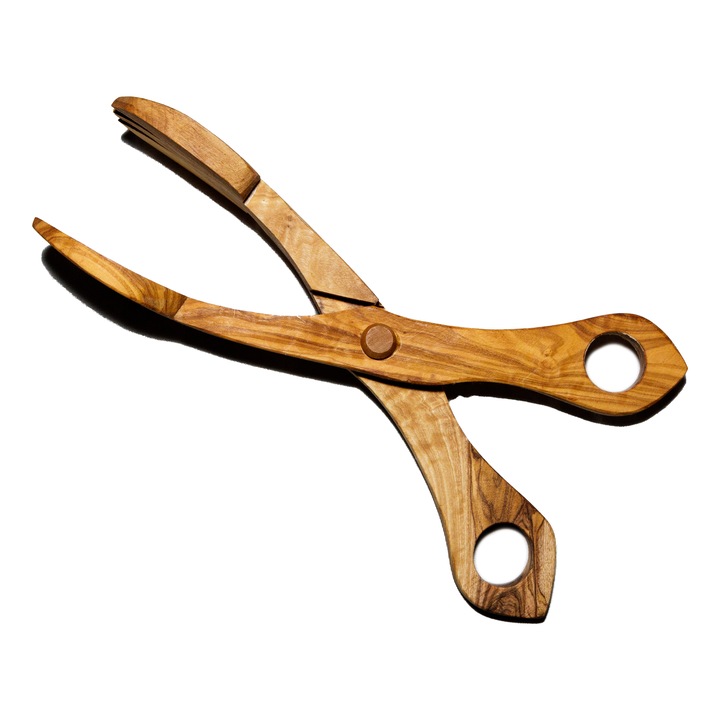 Foarfeca salata din lemn de maslin