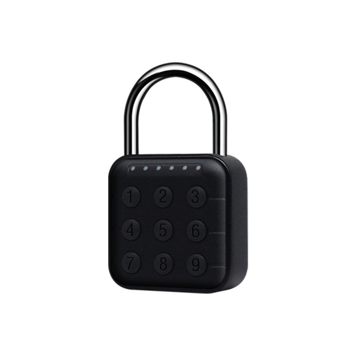 Lacat cu cod Secukey D10-BT, 10 coduri, indicator LED, Tuya Bluetooth