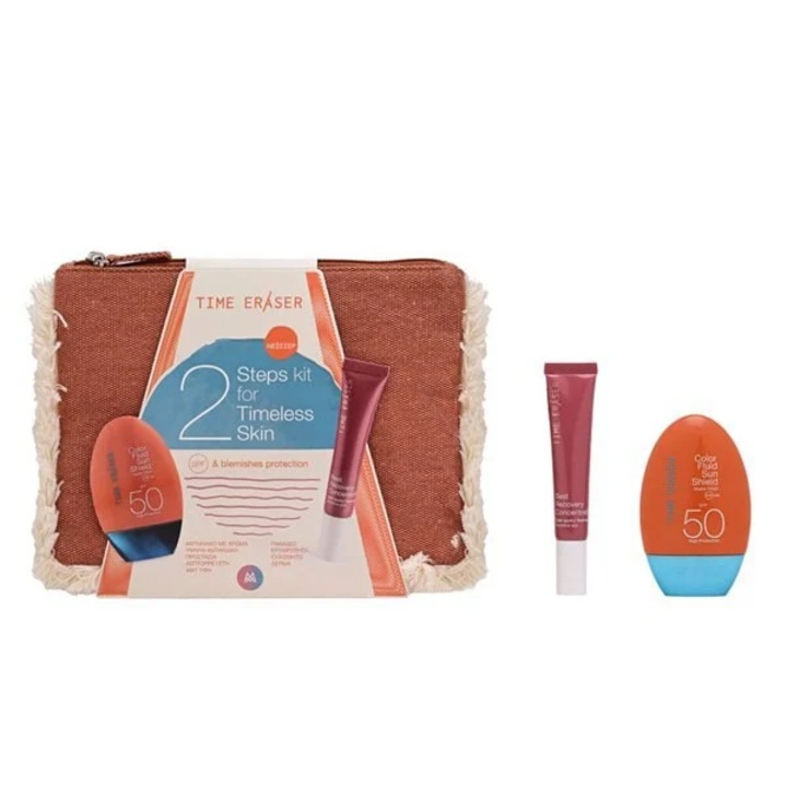 Set crema si ser protectie solara Medisei Time Eraser, SPF50, Antirid, 50ml & 20ml